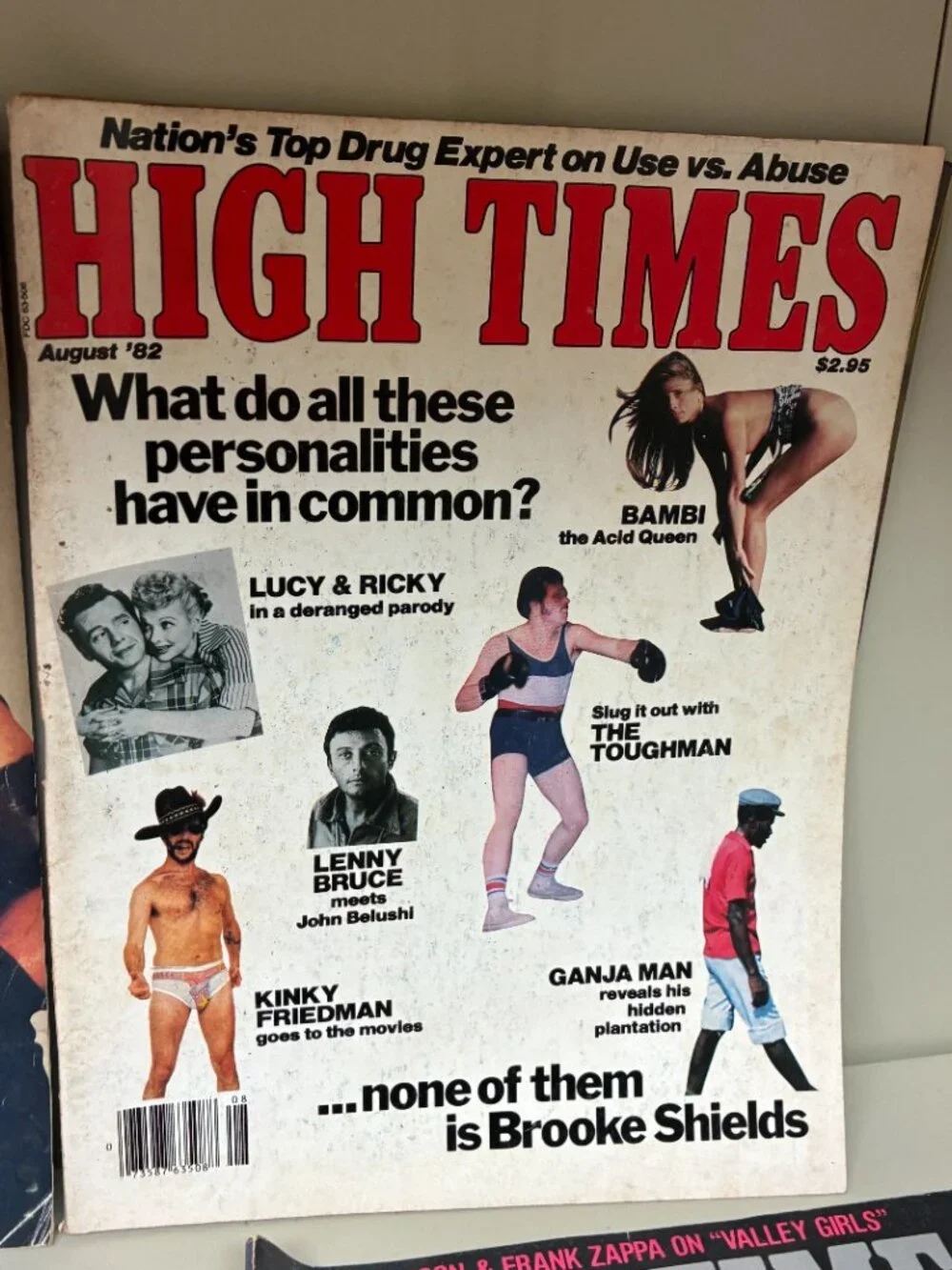 Vintage High Times Magazine Lot of 6 1982 1992 Conan Schwarzenegger Cypress Hill